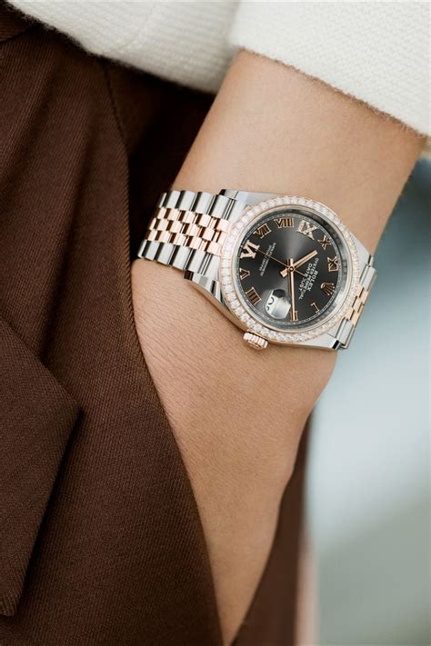 salmon rolex watch womens 36 mm|rolex oyster perpetual watch.